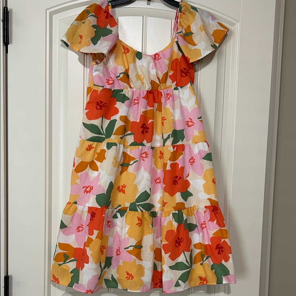 Bonnie Jean Multicolor Floral Dress